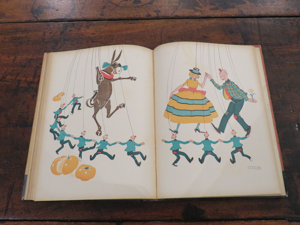 VINCENZO FRASCHETTI. Fortunello. Teatro delle Marionette. Fantasia Marionettistica in un Prologo e tre atti di Vincenzo Fraschetti.