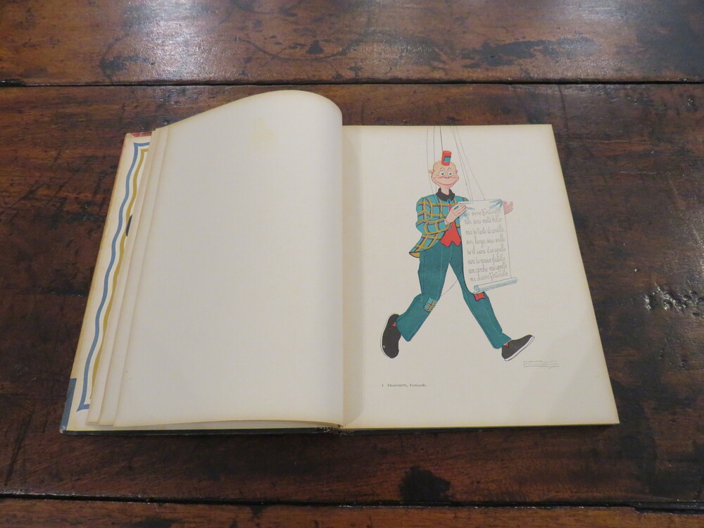 VINCENZO FRASCHETTI. Fortunello. Teatro delle Marionette. Fantasia Marionettistica in un Prologo e tre atti di Vincenzo Fraschetti.