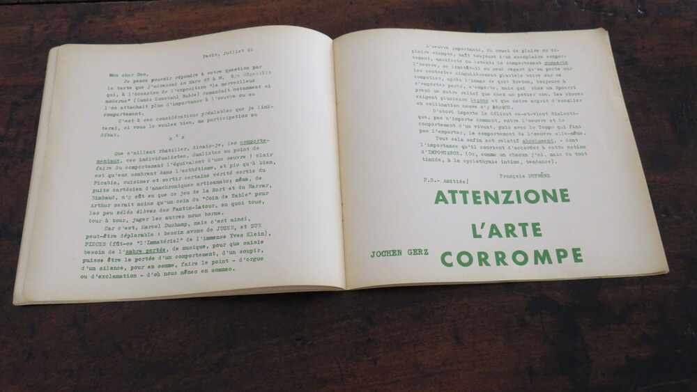 GIANNI BERTINI. Mec n. 2 Aprile 1971.