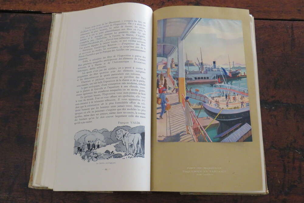COLLECTIF. Agenda PLM 1931. Exposition Coloniale de Paris.