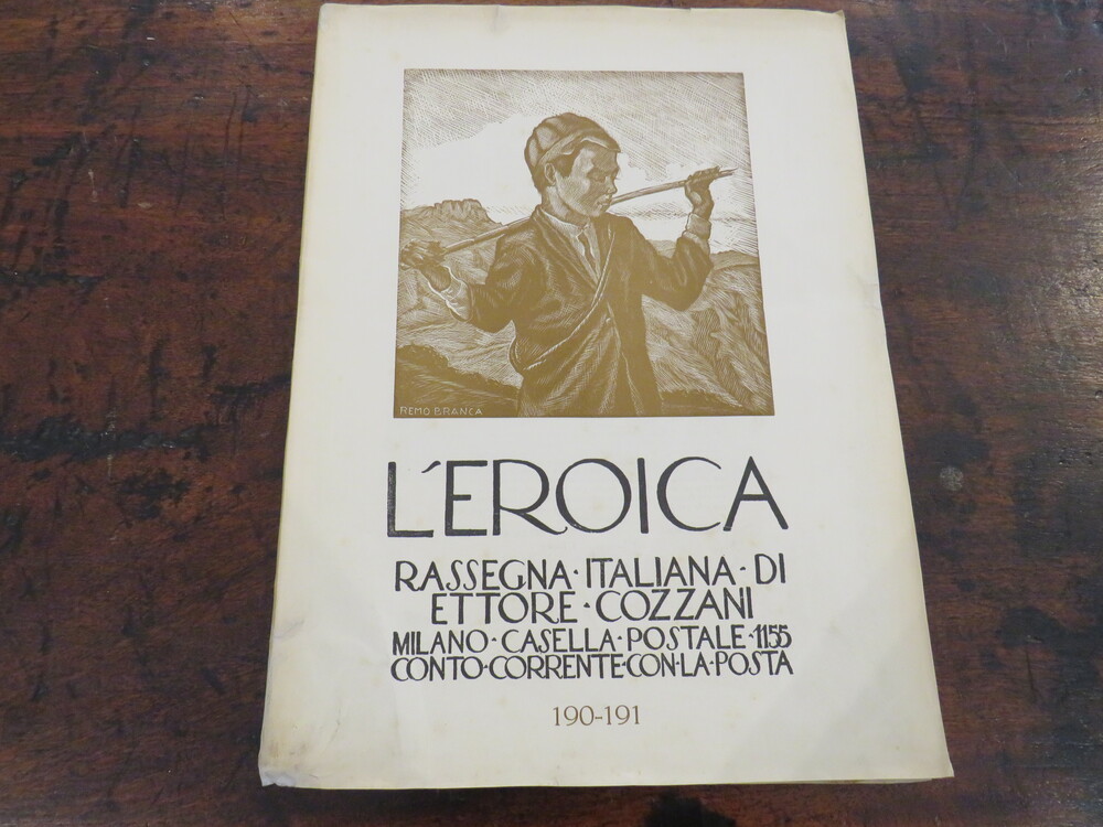 L'EROICA. RASSEGNA ITALIANA DI ETTORE COZZANI. N. 190-191.