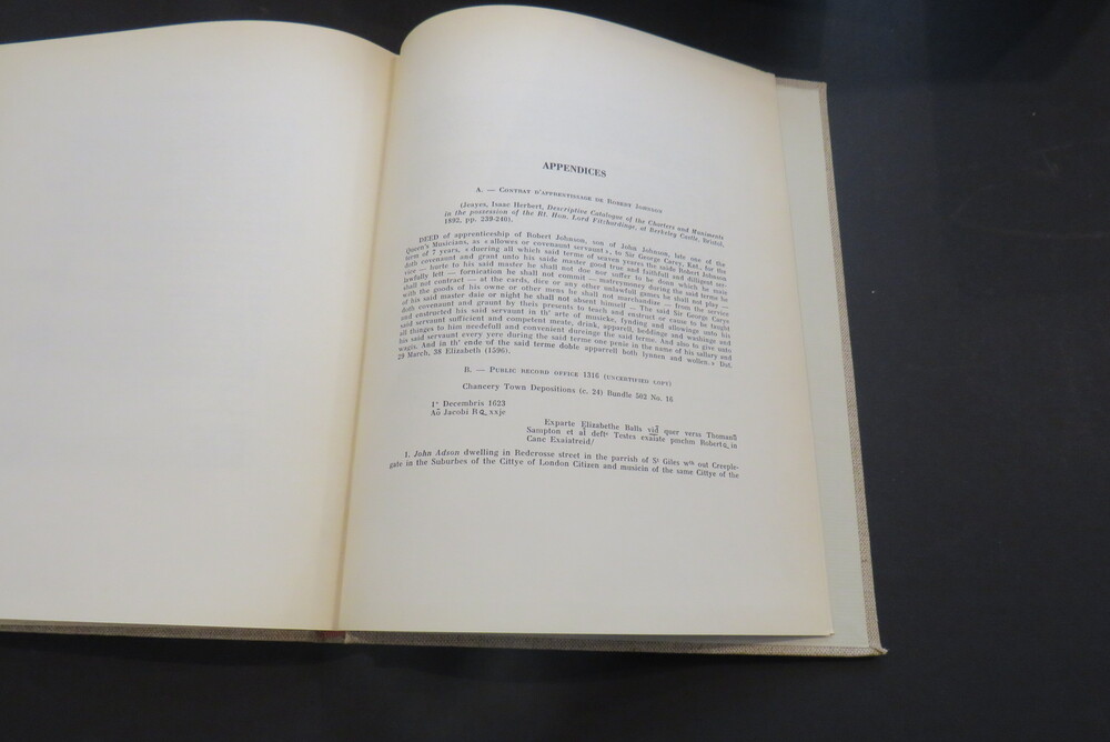 JOHN P. CUTTS. La Musique de scène de la troupe de Shakespeare. The King's Men Sous Le Regne De Jacques Ier.