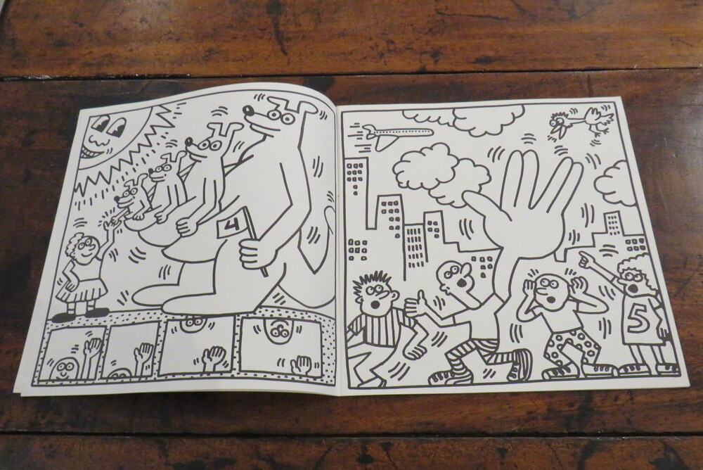 KEITH HARING. "Coloring Book".