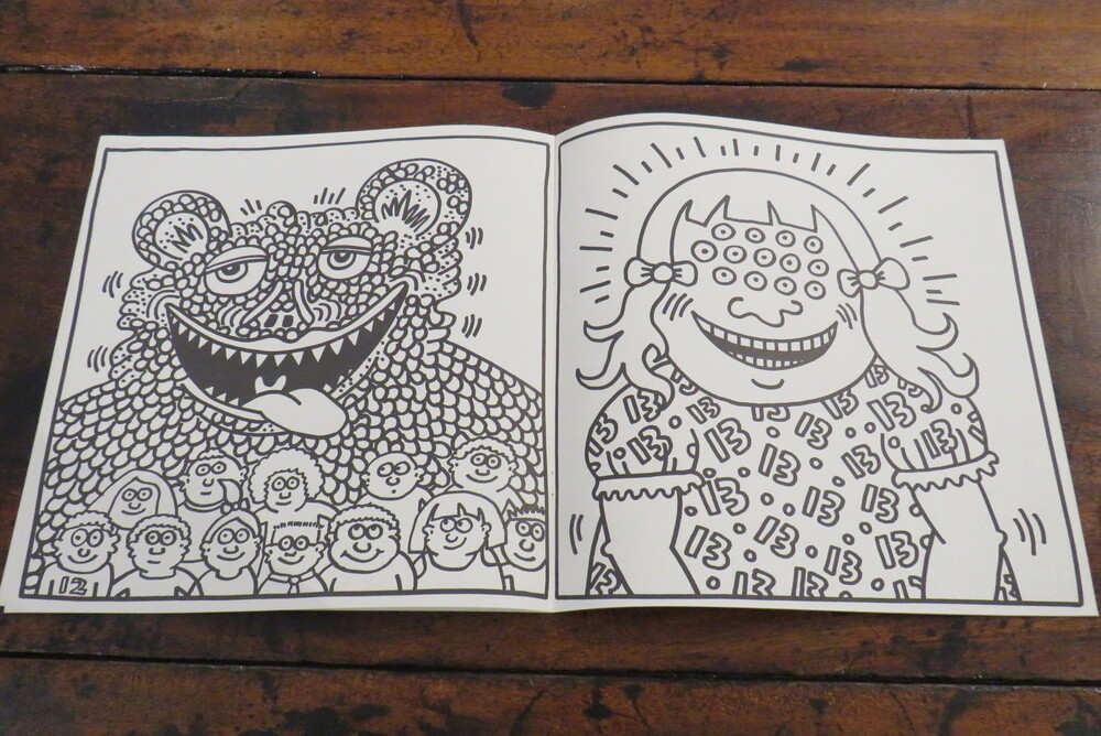 KEITH HARING. "Coloring Book".