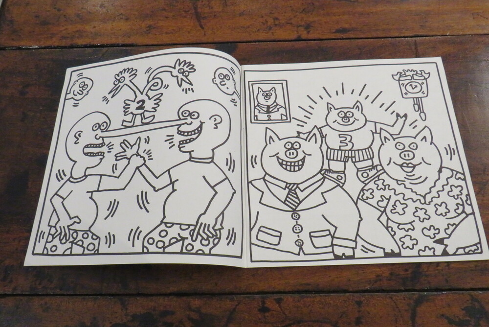 KEITH HARING. "Coloring Book".