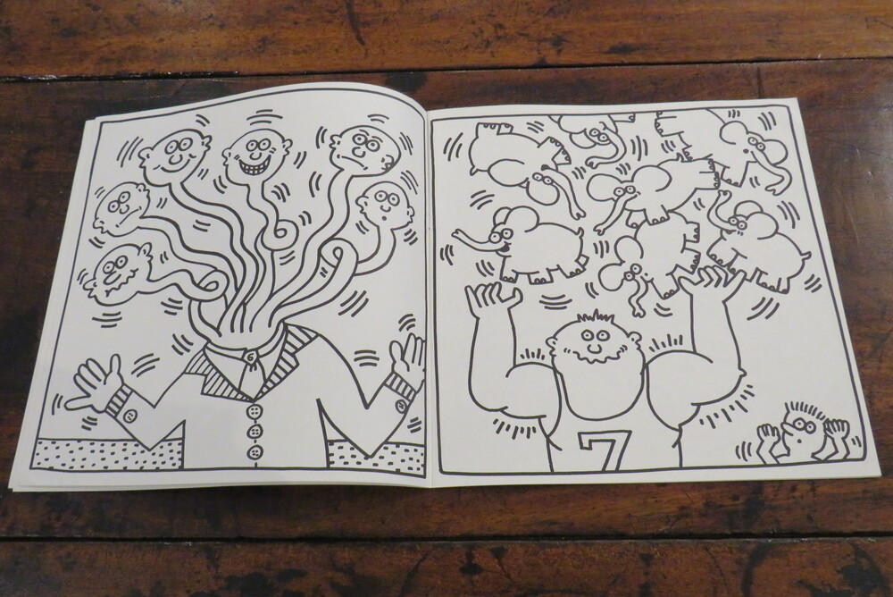 KEITH HARING. "Coloring Book".