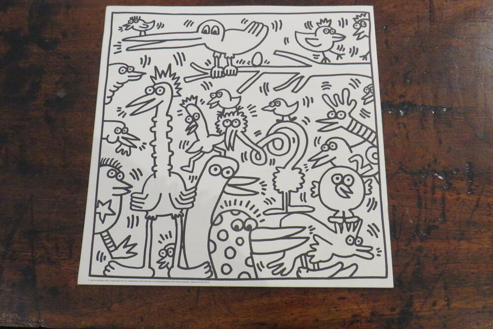 KEITH HARING. "Coloring Book".