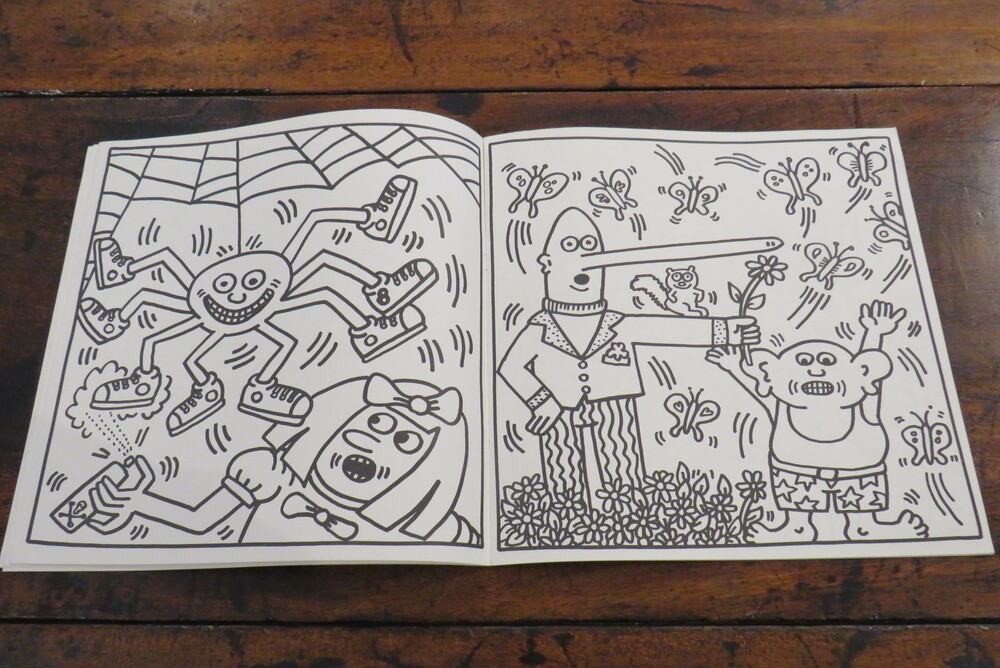 KEITH HARING. "Coloring Book".