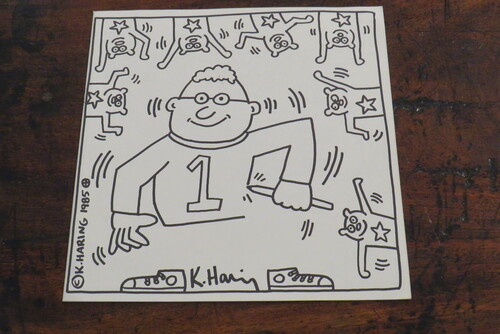 KEITH HARING. "Coloring Book".