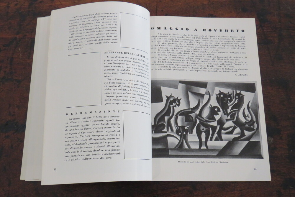 AA.VV. Galleria Museo Depero Rovereto. Il Primo Museo Futurista d’Italia.