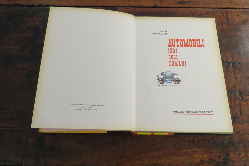 ENZO ANGELUCCI. Automobili ieri oggi domani.