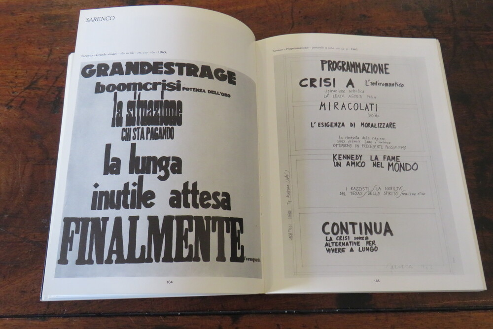 AA.VV. Poesia Visiva 1963-1988. 5 Maestri. Ugo Carrega – Stelio Maria Martini – Eugenio Miccini – Lamberto Pignotti – Sarenco.