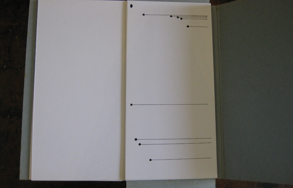 DANIELE LOMBARDI. Albumblätter. 13 fogli mobili per pianoforte. A Stéphane Mallarmé