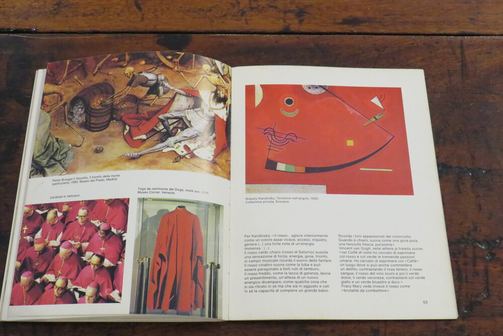 BRUNO MUNARI. il rosso.