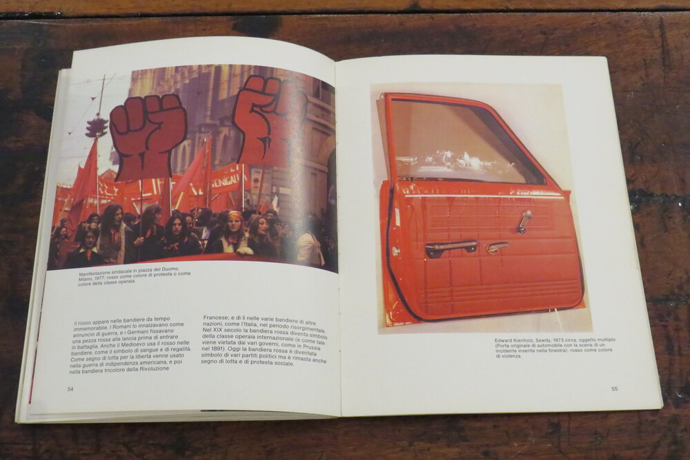 BRUNO MUNARI. il rosso.