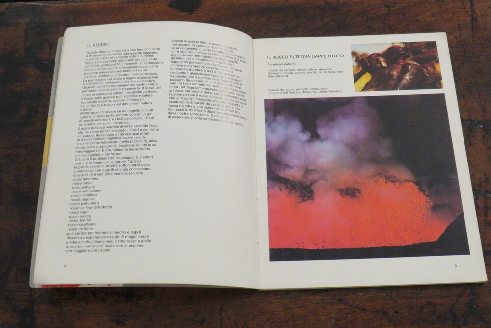 BRUNO MUNARI. il rosso.