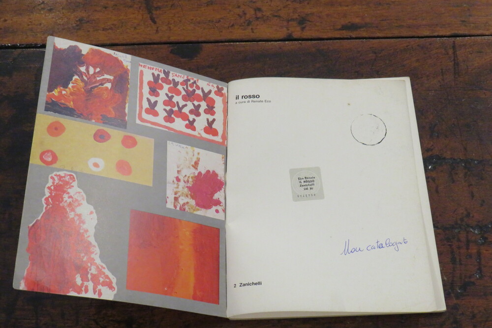 BRUNO MUNARI. il rosso.