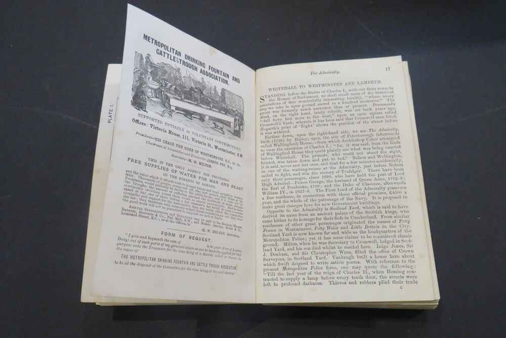 HERBERT FRY. London in 1887. Illustrated by 18 bird’s-eye views of the principal streets.