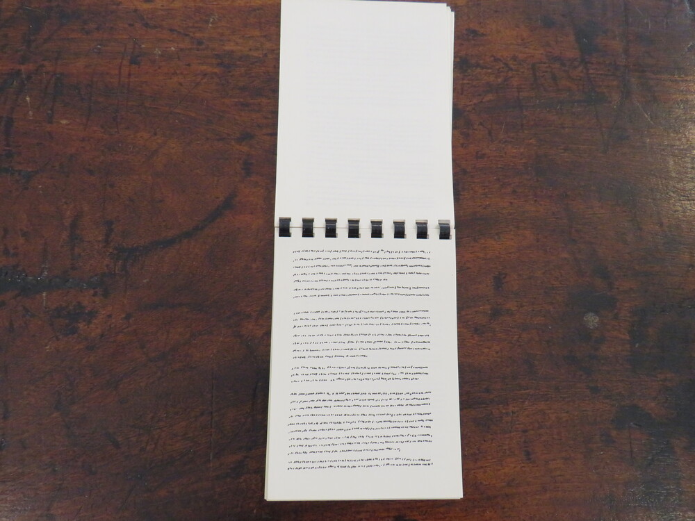IRMA BLANK. irma blank block-notes geiger.
