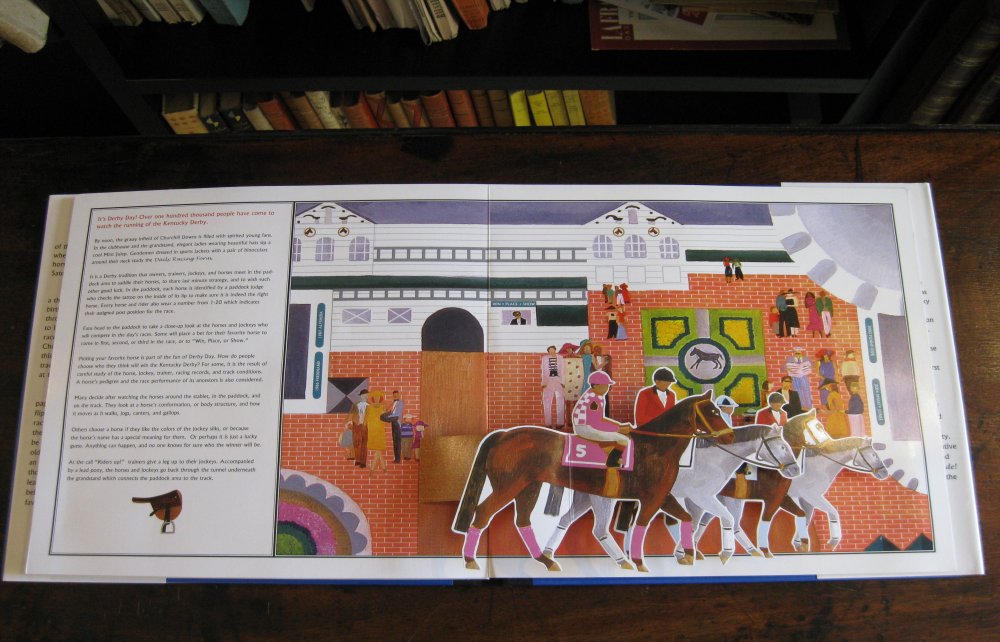 PAMELA PEASE. Derby Day. A Pop-Up Celebration of the Kentucky Derby