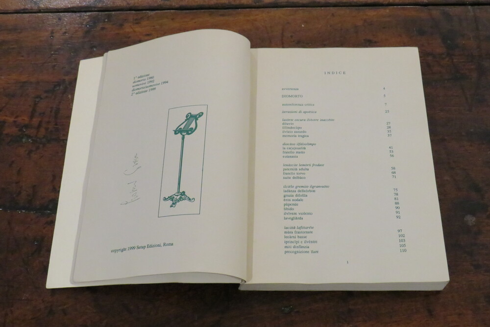 GIANNI GRANA. Diomorto (apoesi 1949-1979). Uomovivo/Uomosolo (1980-1992).