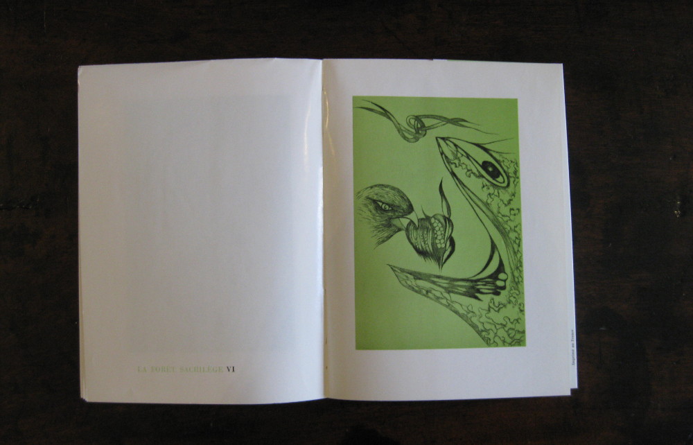 JEAN-PIERRE DUPREY. La forêt sacrilege et autres textes. Préface d’André Breton.