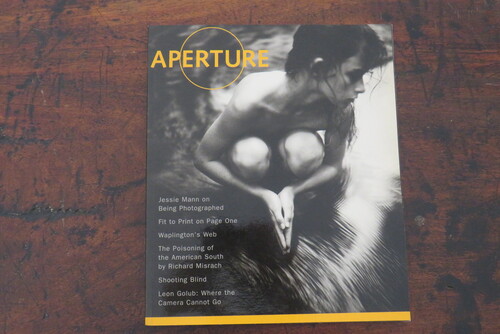 Fotografia APERTURE. Aperture n. 162, Winter 2001.